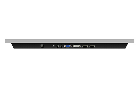 27.0" ProFlat Touch Monitor, P-CAP,300 nits,VGA/DVI/HDMI/DP, Black